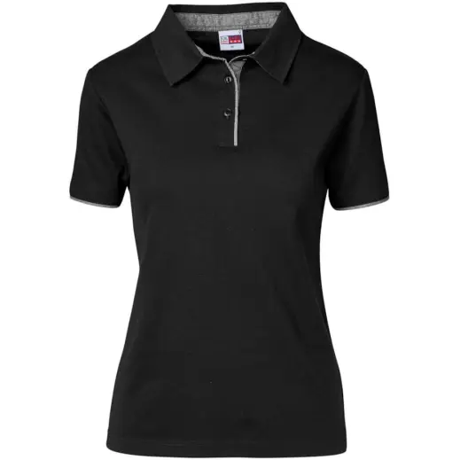 Ladies Delta Golf Shirt Black